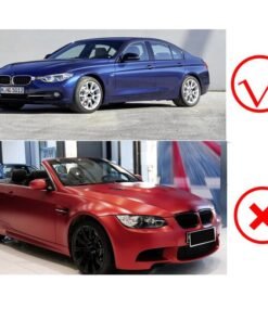 Alternative view of 7pcs Interior Dashboard Cover for BMW F30 F32 F36 320i 328d 328i 420i 428i 435i 440i Carbon Fiber Dashbaord Trim strip