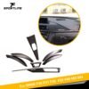 7pcs Interior Dashboard Cover for BMW F30 F32 F36 320i 328d 328i 420i 428i 435i 440i Carbon Fiber Dashbaord Trim strip