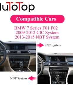 Alternative view of AUTOTOP Qualcomm Stand-up Car Audio Android 10 for BMW 7 Series F01 F02 2009-2015 Bluetooth Video GPS Navigation 4G Wifi Carplay