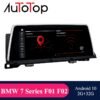 AUTOTOP Qualcomm Stand-up Car Audio Android 10 for BMW 7 Series F01 F02 2009-2015 Bluetooth Video GPS Navigation 4G Wifi Carplay