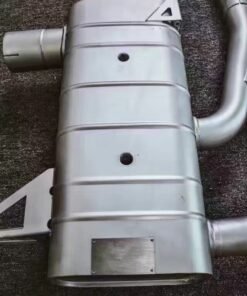Alternative view of CAR-STYLING CATBACK EXHAUST MUFFLER SYSTEM FOR BMW E90/E91/E92/E93 318/320/325/330 into M3 style STAINLESS STEEL 304