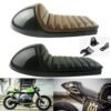 Cafe Racer Seat Retro Seat Pan Base Vintage Saddle Scrambler Cushion Vintage Motorcycle Seat for BMW Triumph Bonneville Honda