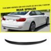 Car-Styling Carbon Fiber Racing Rear Spoiler Wing Lip for BMW 435i 428i 4 Series F32 Coupe 2-Door 2014 - 2017 (Not fit M4)