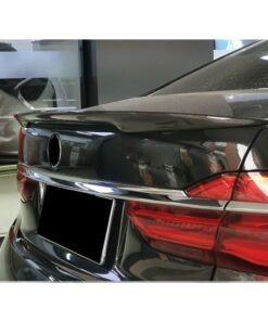 Alternative view of Carbon Fiber / FRP Rear Trunk Boot Lip Wing for BMW G11 G12 7 Series 740i 750i Sedan 4 Door 2016 - 2018