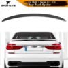 Carbon Fiber / FRP Rear Trunk Boot Lip Wing for BMW G11 G12 7 Series 740i 750i Sedan 4 Door 2016 - 2018