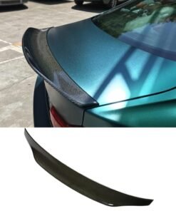 Alternative view of Carbon Fiber Rear Trunk Spoiler Boot Lip Wing For BMW 4 Series F32 M Sport F82 M4 Coupe 2014 - 2019 Rear Spoiler Wing Lip