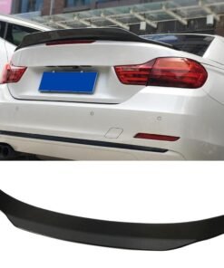 Alternative view of Carbon Fiber Rear Trunk Spoiler for BMW F33 F83 M4 Convertible 2014 - 2018 Rear Wing Spoiler Boot Lid