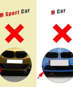 Alternative view of FRP Unpainted Car Racing Front Bumper Lip Apron Spoiler for BMW 4 Series F32 F33 F36 Standard Bumper 2013 - 2016
