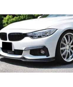 Alternative view of Front Bumper Fog Lamp Cover Splitters Canards Fins for BMW 4 Series F32 F33 F36 M Sport 2013 - 2018 Carbon Fiber / FRP