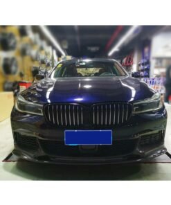 Alternative view of Front Bumper Lip Spoiler Splitters For BMW 7 Series G11 G12 M Sport Sedan 2014 - 2018 Carbon Fiber / FRP