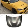 GTS Style Engine Bonnet Hood Cover F30 F35 Modify M3 M4 Type Iron Material Car Modification For BMW 3 Series F30 F35