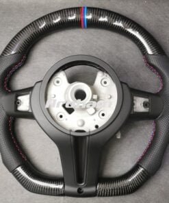 Alternative view of High Quality Custom LED Race Digital Display Steering Wheel For M Performance BMW M3 F80 M4 M2 F20 F22 F30 F32 M Sport 2013-2020