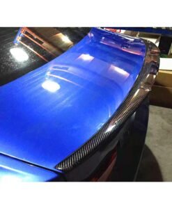 Alternative view of Rear Trunk Spoiler Boot Lip Wing Spoiler For BMW 4 Series F32 Coupe 2014 - 2019 Carbon Fiber