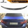 Rear Trunk Spoiler Boot Lip Wing Spoiler For BMW 4 Series F32 Coupe 2014 - 2019 Carbon Fiber