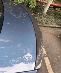 Alternative view of Rear Trunk Spoiler Wing Lip for BMW 4 New Series G22 Coupe 2021 Carbon Fiber Rear Trunk Boot Lip Wing Spoiler