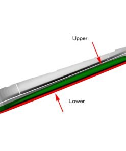 Alternative view of Side Skirts Extension Lip Apron for BMW 4Series F32 M Sport Sedan Coupe Convertible 2014 - 2017 Carbon Fiber