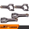 4pcs Connecting Rods For BMW 2002 Ti 1802 Turbo M10 Engine 135mm Connect Ro Conrod Bielle Pleuel Shot Peened