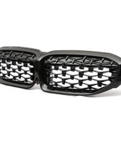 Alternative view of Car Front Bumper Kidney Grill Diamond All Black Racing Grille For BMW G20 G21 G28 3 Series 330i M3 340i 2019-2020 Accessiors