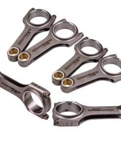 Alternative view of Connecting Rods For BMW S38 B35 E28 E24 E28 E34 M5 M6 ARP BOLTS 600+HP Balanced Piston Pin Racing Conrods 144mm Forged 4340