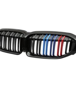 Alternative view of Front Bumper Kidney Grill Double Slat M3 Style Racing Grille For BMW G20 G21 G28 3 Series 330i M340i 2019-2020 Car Accessories
