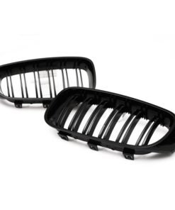 Alternative view of Front Bumper Kindey Grille Double Slat Gloss Black Grill For BMW 3-Series Gt F34 M3 2013-2020 320I 328I 335I Xdrive Sport Grill