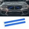 Front Grille Insert Trim Strips Orange For BMW 3 5 7 Series F30 F32 F33 F34 F36 F20 F40 F22 F23 F45 G20 G21 Car Decoration