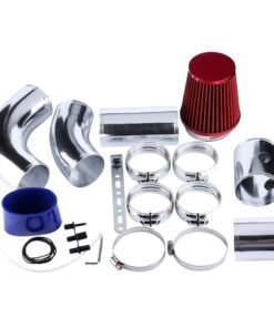 Alternative view of Renn Co 76mm Universal Auto Car Cold Air Intake System 3inch Aluminium Tube intake pipe Kit Turbo direct cold air Filter system