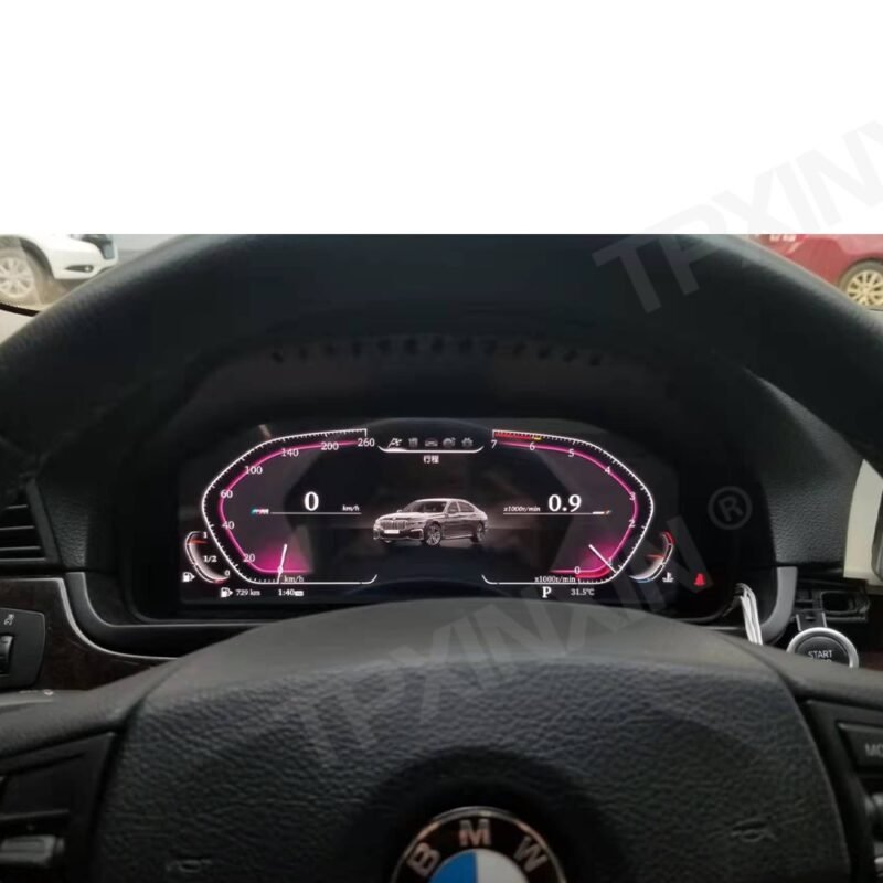 Digital Performance LCD Display Dashboard For BMW 5 Series F10 F11 2009 ...