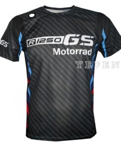 Alternative view of Motorcycle R1250GS Black ADVENTURE Motos Locomotive Riding Quick Dry Short Sleeve For BMW Motorrad Motocross Summer T-shirt Mens