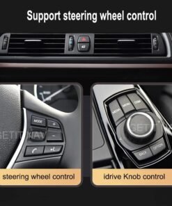 Alternative view of 10.25 Inch Android 10 For BMW 5 Series F10 F11 520i 525i 528i 2011 - 2017 Car Video Radio GPS Navigation Player CIC NBT System