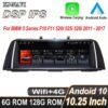 10.25 Inch Android 10 For BMW 5 Series F10 F11 520i 525i 528i 2011 - 2017 Car Video Radio GPS Navigation Player CIC NBT System