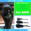For BMW 1 3 6 5 Series E38 E39 E46 E60 E61 E63 E64 E81 E82 E83 E84 E90 E91 E92 E93 LED Gear Shift Knob Shifter Lever Accessories