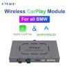 Wireless Apple Carplay For BMW 1 2 3 4 5 6 7 Series X1 X3 X4 X5 EVO NBT CCC CIC 2003-2018 Android Auto Car Play Module
