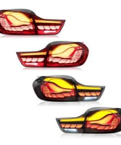 Alternative view of BMW M4 GTS OLED Style Full LED Dynamic Tail Light with Turn Signal Replacement for BMW 4 Series F32 F33 F36 F82 F83 M4 2014-2020
