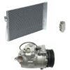 2007 BMW 525I BASE 3.0L COMPRESSOR AND CONDENSER KIT (KT ED85A)