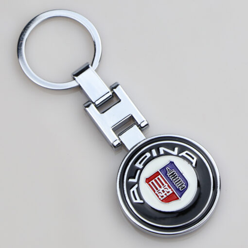 BMW ALPINA Tail model emblem key ring
