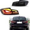 LED Tail Lights For BMW Series 5 F10 F18 2011-2016 With The Sequential Indicator With Start Up Animation Brake Rear Lamp Assemb