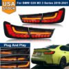 Smoked LED Tail Lights For BMW G20 G80 M3 3 Series 2019-2021 Sequential Assembly