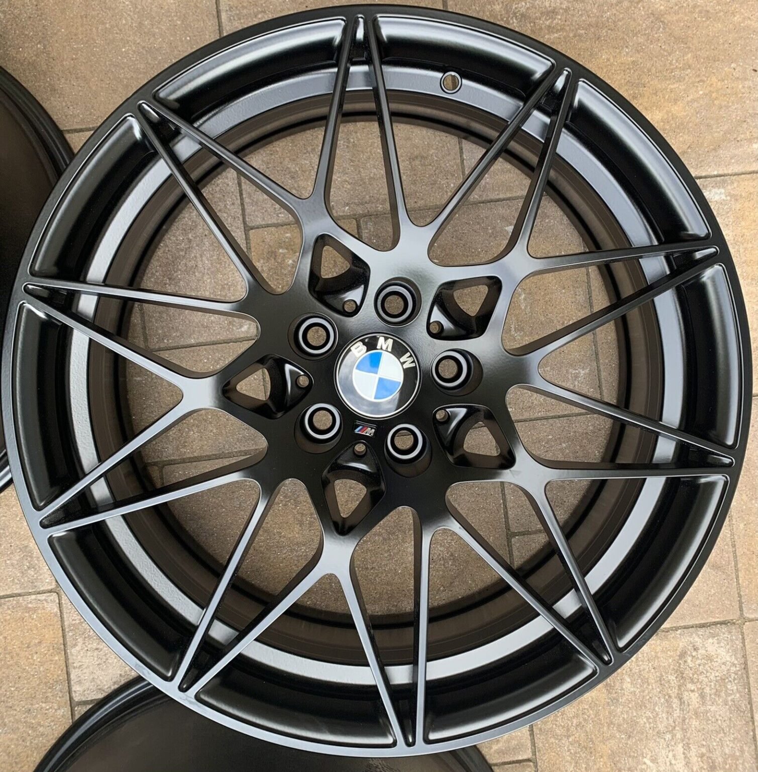 20” OEM BMW 666 M Satin Black Competition Wheels Rims M3 M4 GTS F80 F82 ...
