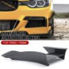 BMW F80 F82 F83 M3 M4 2015-2019 Car Front Bumper Lip Diffuser Side Fender Skirt Canard Fin Splitter Carbon Fiber