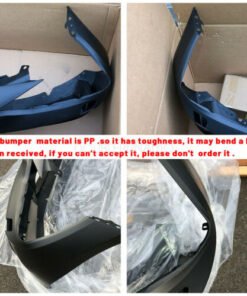 Alternative view of BMW 5 Series E60 2005-2010 M4 Style Look Front Bumper W/O PDC