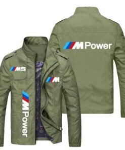 Alternative view of 2022 BMW M Army Cargo Bomber Jacket