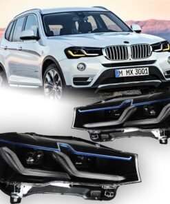 Alternative view of AKD Car Lights for BMW X3 F25 LED Headlight Projector Lens 2010-2016 X4 F26 Head Lamp Front DRL Signal Automotive Accessories