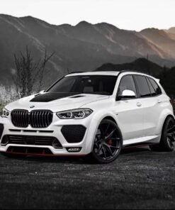 Alternative view of BMW X5 G05 X6 G06 Body Carbon Fiber Hood