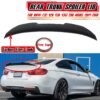 BMW 435i Car Rear Trunk Lip Spoiler Wing Lip For F32 428 430 435i 2DR Model 2014-2018 PSM Style Rear Wing Spoiler Lid