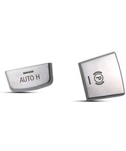 Alternative view of ABS Chrome Electronic Hand Brake P Button Decoration Cover for BMW F10 F07 F01 X3 F25 X4 F26 F11 F06 X5 F15 X6 F16 Car Accessories  Automotive