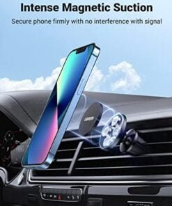 Alternative view of Magnetic Phone Holder for Car Strong Magnet Cell Phone Mount Air Vent Compatible with iPhone 15 14 13 Pro Max Mini, iPhone 12 11 Plus