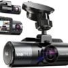 N4 3 Channel 4K Dash Cam, 4K+1080P Front and Rear, 1440P+1440P Front and Inside, 1440P+1440P+1080P Three Way Triple Car Camera, IR Night Vision, 24 Hours Parking Mode, Support 512GB Max