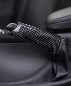 Alternative view of Carbon Fiber Car Handbrake Cover Grip Handle Lever - BMW 1 2 3 4