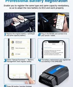 Alternative view of BD300 OBD2 Scanner Bluetooth Fits for BMW Full System Code Reader Fits for BMW Diagnostic Tool